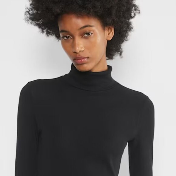 NWT TNA Black turtle neck sweater - Picture 1 of 5